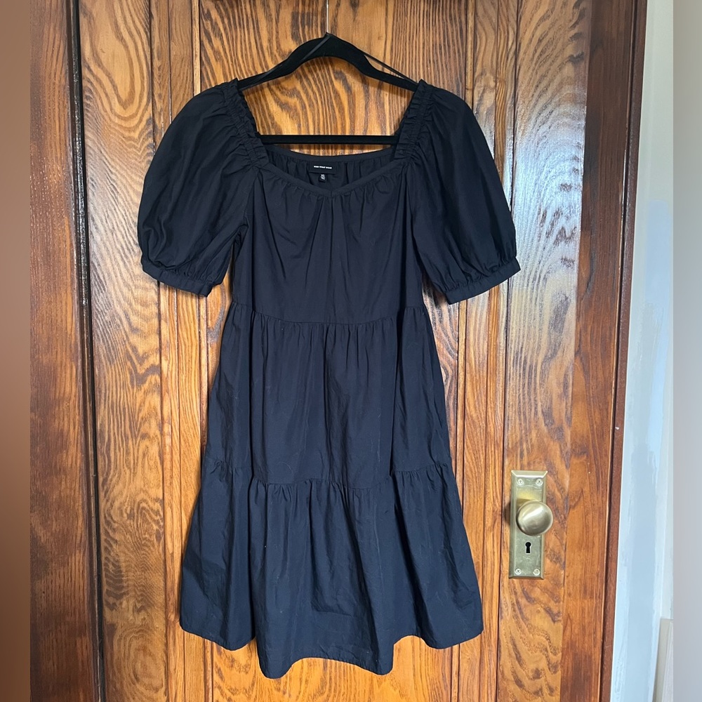 Who What Wear Tiered Mini Dress